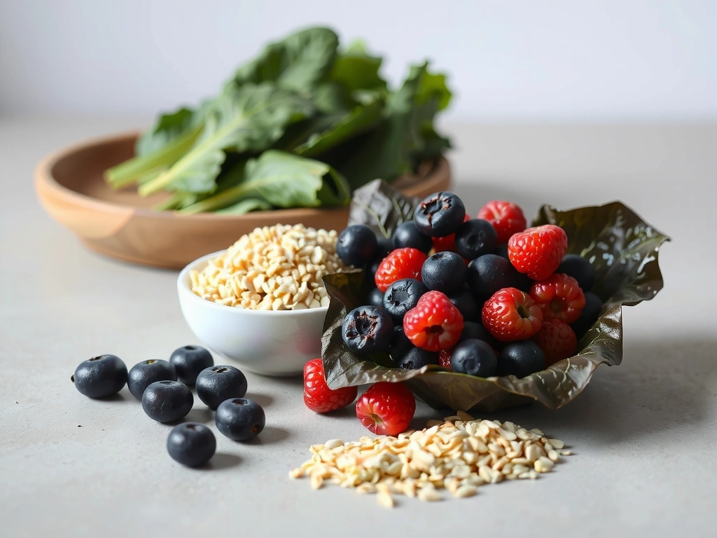 Frische entzündungshemmende Lebensmittel